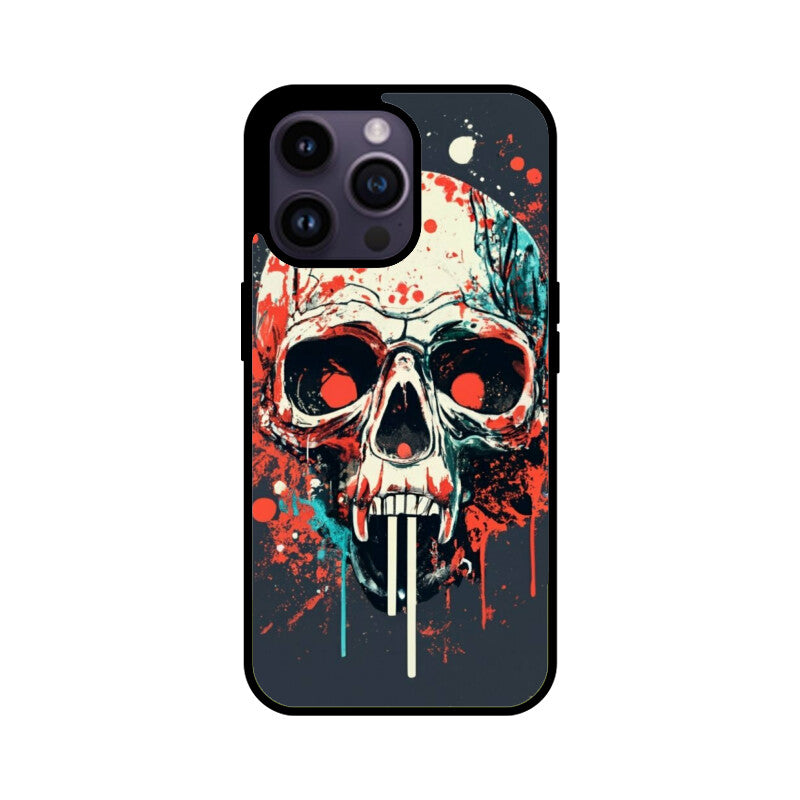 iPhone 15 - Red Skull Elegancy