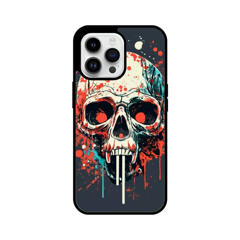 iPhone 15 - Red Skull Elegancy